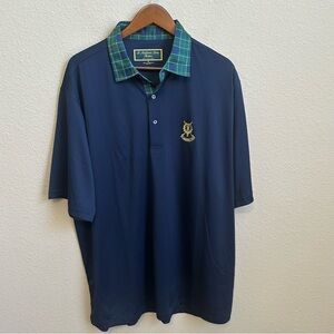 St. Andrews Links Tartan Collection Men’s Golf Polo